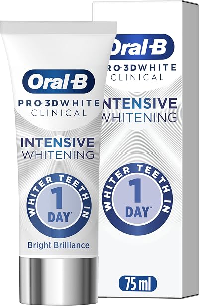 Oral-B Pro-3D White Clinical Intensive Whitening Toothpaste 75ml