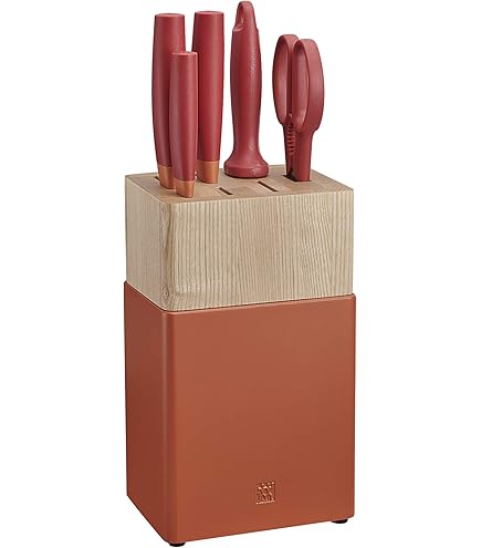 Amazon.com: ZWILLING Now S 8-pc Knife Block Set - Grenada Orange