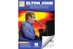 Elton John Super Easy Songbook | 22 Simplified Piano Arrangements | Includes "Your Song," "Candle in the Wind," "Tiny Dancer" | Beginner Piano Sheet Music