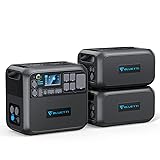 BLUETTI Portable Power Station AC200MAX and 2 B230
