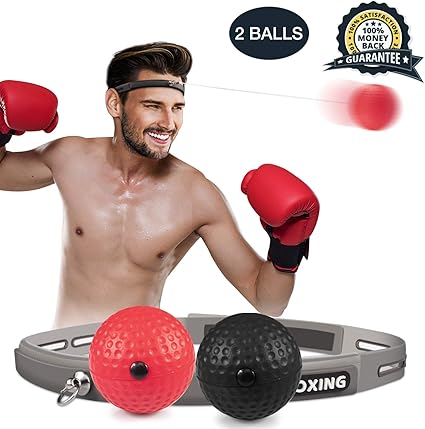 headband with ball boxing