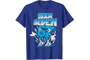 HaiYanPetrel Meme Boys 6 7 Kids Six Seven Italian Steal a Brainrot 67 T-Shirt