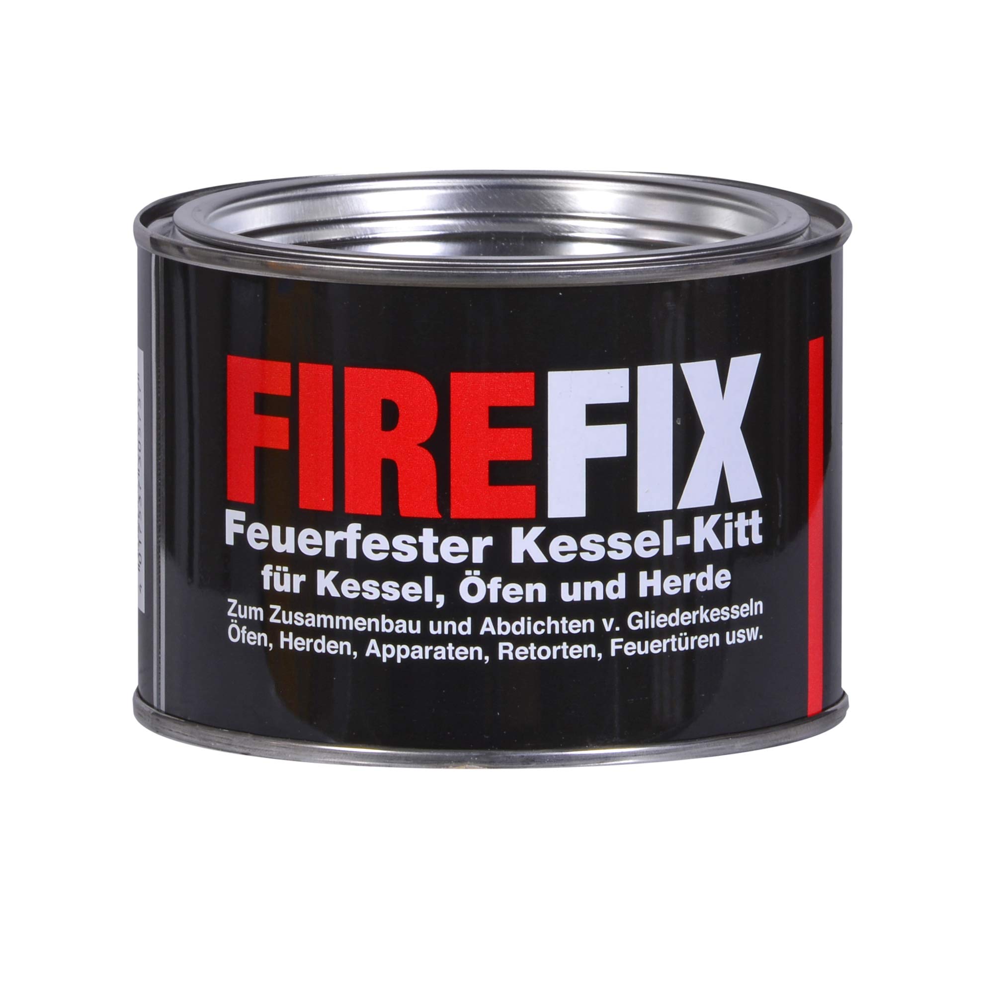 FIREFIX 1788 Boiler Putty (Can) 500 g, Heat Resistant up to 1,000 °C