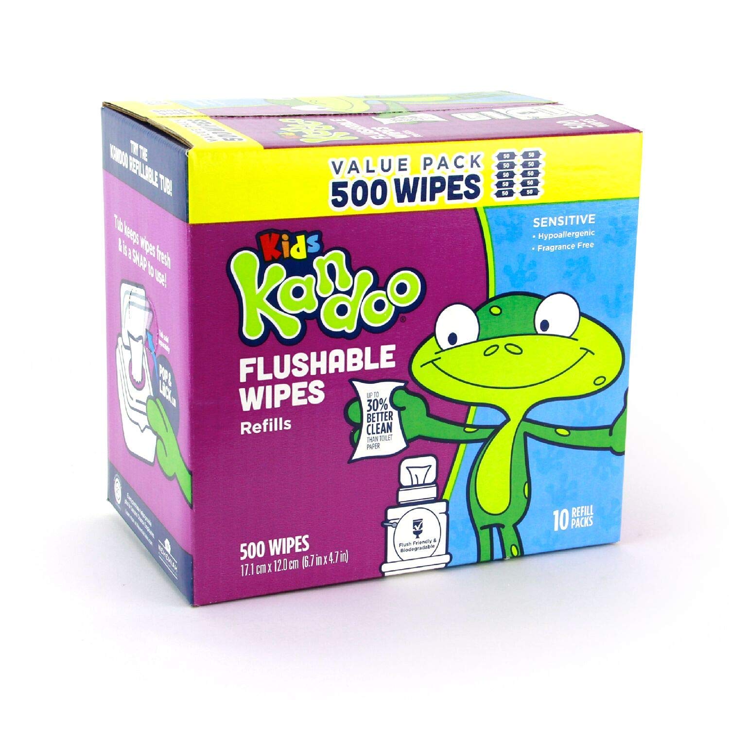 kandoo sensitive flushable wipes