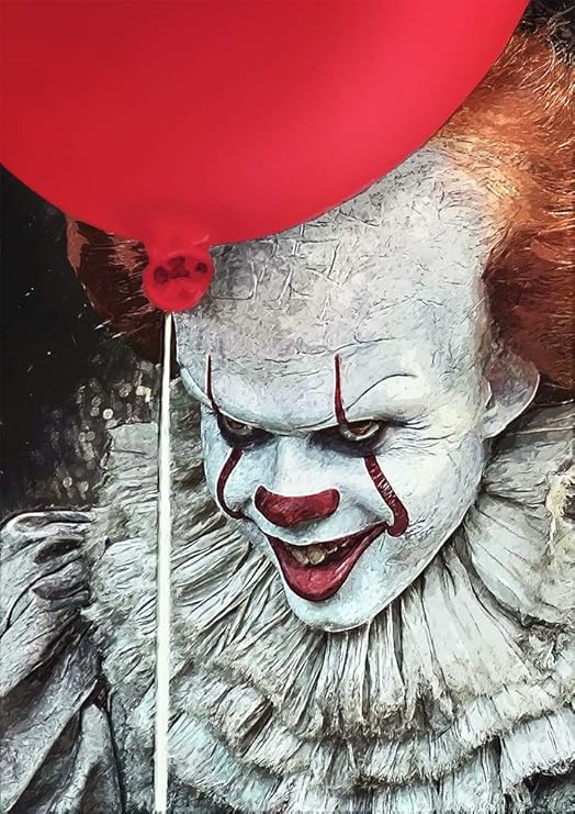 Amazon Zapista ペニーワイズ イラスト ファインアートプリント ユニーク イット ムービー アートワーク ポスター ホーム 壁装飾 フレームなし 8 50 X 12 アートフレーム ポスター オンライン通販