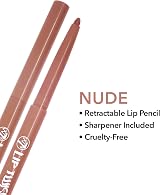 W7 Lip Twister Lip Liner Nude - Brand Lip Pencil view 3