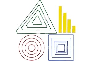 Grajar DND AOE Spell Templates Set of 17 – 45' & 60' Extended Cones with Connectors, Acrylic D&D 5e RPG Accessories – Magnetic Storage Box & Color-Coded Markers for Pathfinder, TTRPGs