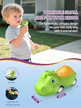 Inspireyes Kids Walkie Talkies 2 Pack Dinosaur Toys 3 7 48H Rechargeable view 6