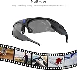 Hereta 4K WiFi Sports Camera Sunglasses HD Video Recording Glasses Polarized view 9