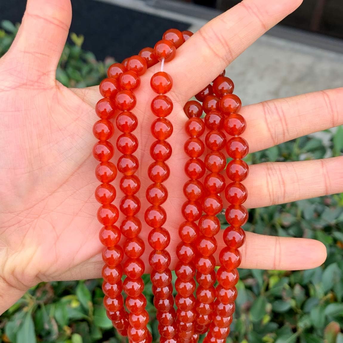 Aaa Natural Carnelian Gemstone Loose Round Beads 10Mm Spacer Beads For Jewelry Making 15.5" (1 Strand) 14Gsk-10R (750253002435)