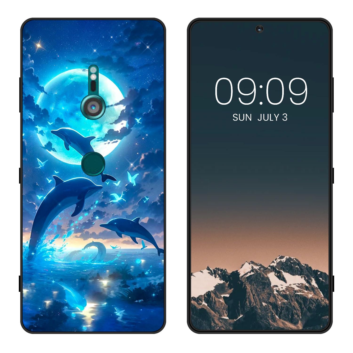 WUACYEAMING for Sony Xperia XZ3 Cute Case,Soft