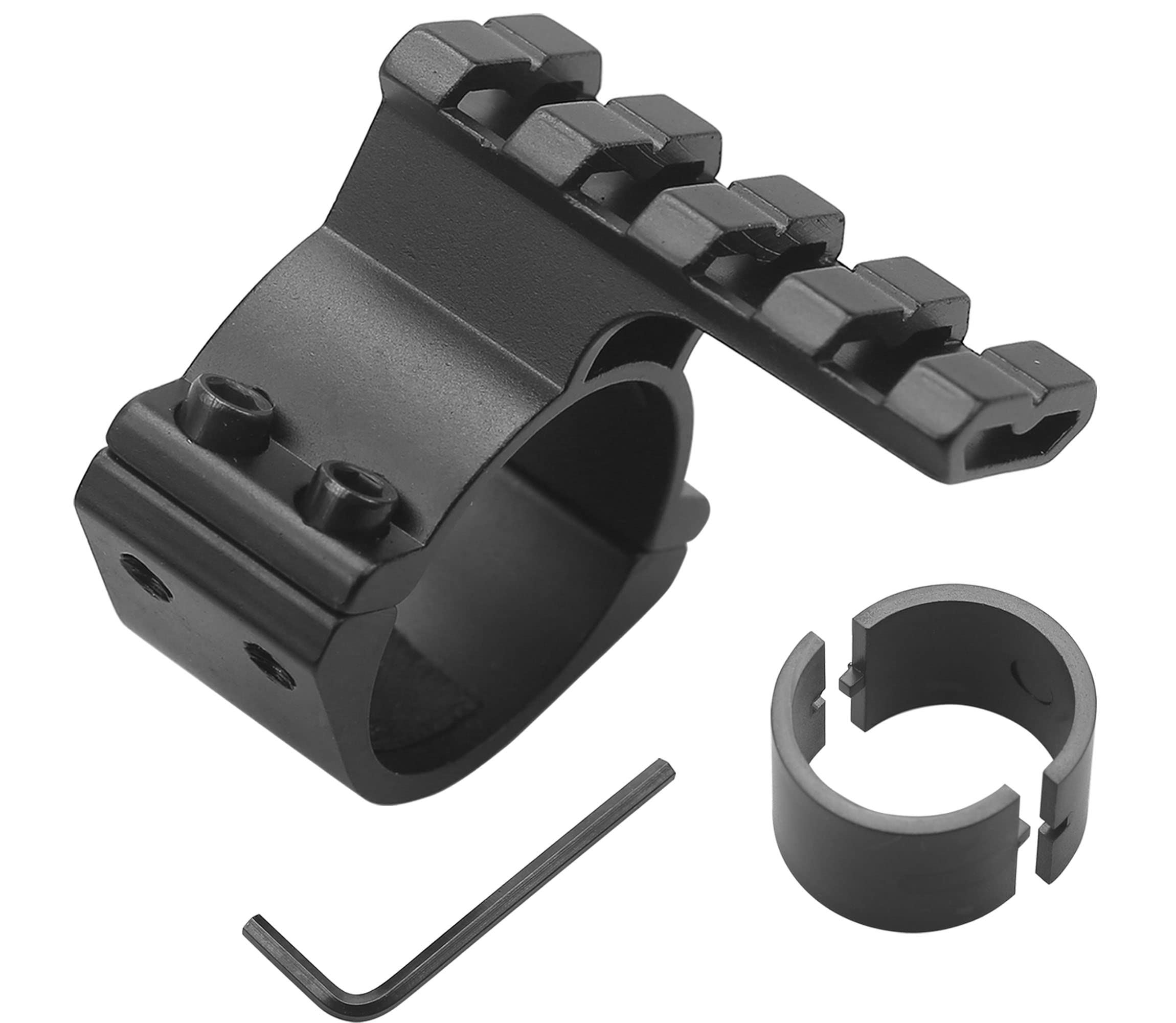 Photo 1 of 1 inch/30mm Riflescope Rings Adaptor with Picatinny Rail for Scope Flashlight Laser Sight Optics