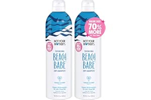 Not Your Mother's Value Pack Beach Babe Jumbo Dry Shampoo (2-Pack) - 12 oz Each - 70% More to Instantly Absorb Oil and Create Effortless Sea-Tossed Texture - Toasted Coconut - For All Hair Types
