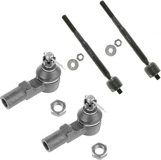 4 Piece Kit Inner Outer Tie Rod End LH RH Set for Toyota Pickup Truck Automotive