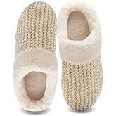 WateLves Women's Slippers Comfort Memory Foam House Slippers Plush Lining Bedroom Shoes for Indoor & Outdoor
