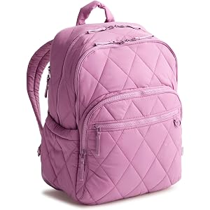 Vera Bradley Women's Featherweight Large Bancroft Backpack – Bordeaux, 28L