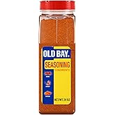 OLD BAY Seasoning, 24 oz - One 24 Ounce Container of OLD BAY All-Purpose Seasoning with Unique Blend of 18 Spices and Herbs for Crabs, Shrimp, Poultry, Fries, and More