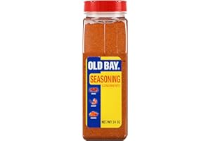 OLD BAY Seasoning, 24 oz - One 24 Ounce Container of OLD BAY All-Purpose Seasoning with Unique Blend of 18 Spices and Herbs for Crabs, Shrimp, Poultry, Fries, and More