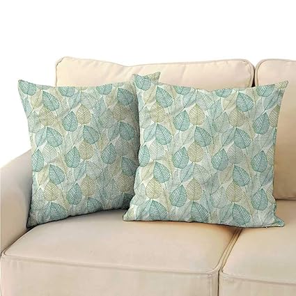 Amazon Com Ediyuneth Cushion Cover Square Home Life Leaf Boho