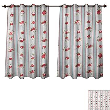 Amazon Com Pricetextile Shabby Chic Blackout Curtains Panels For