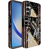 BSMOSPER Compatible for Samsung Galaxy A17 5G Case, Dual Layer Heavy Duty 2 in 1 Shockproof Protective Phone Case,Classic American Flag 1776 We The People