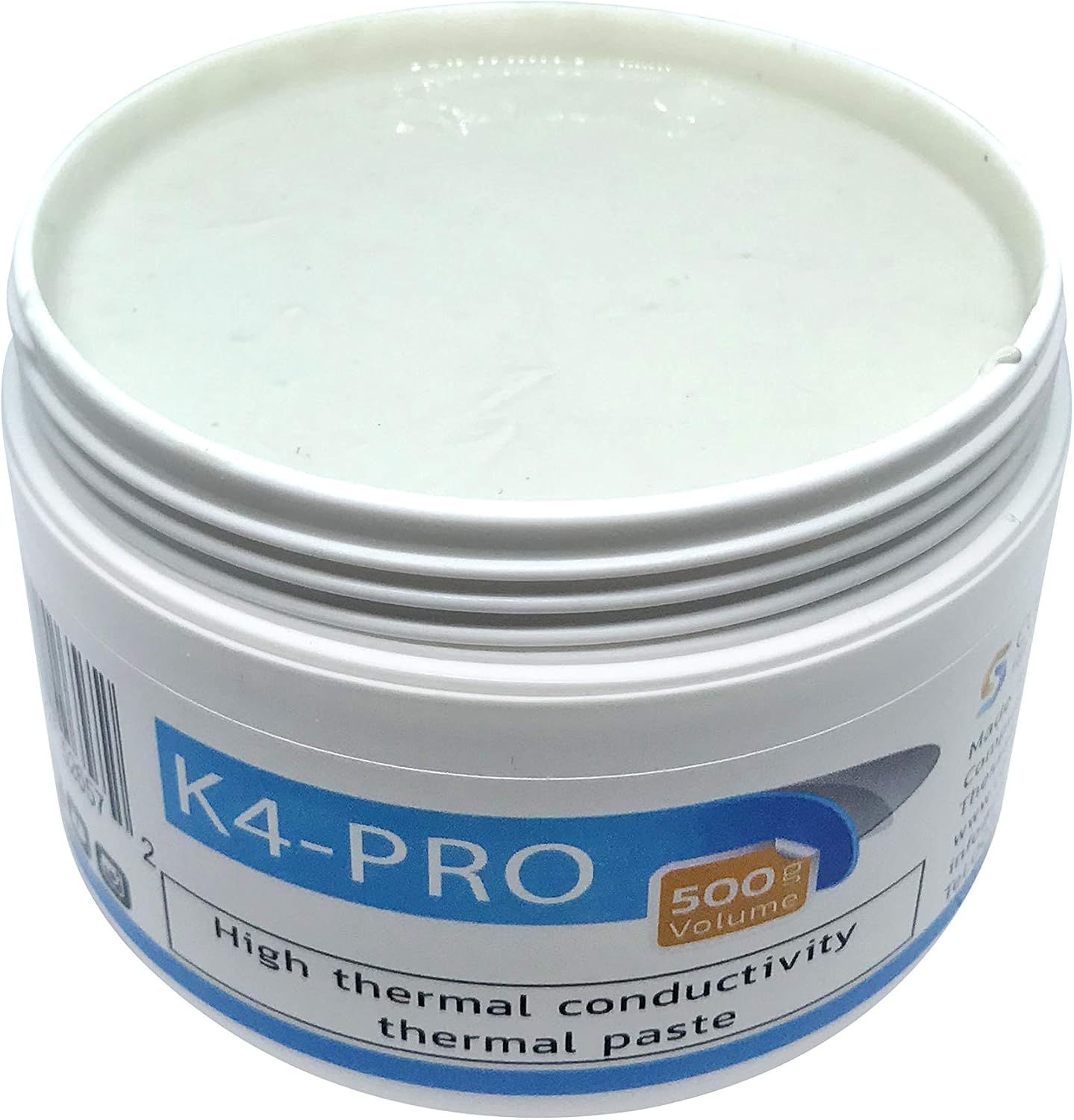 K4-PRO 500g high thermal conductivity thermal paste K 4,6 W/m.K for computer heatsinks Compatible with laptops, Apple MacBook & iMac - Image 4