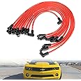 10.5mm High Performance Spark Plug Wire Set Fit for HEI BBC SBC 350 454 383 Electronic by Lucky Seven