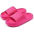 rosyclo Cloud Slippers for Women and Men, Pillow House Slippers Shower Shoes Indoor Slides Bathroom Sandals, Ultimate Comfort, Lightweight, Thick Sole, Non-Slip, Easy to Clean