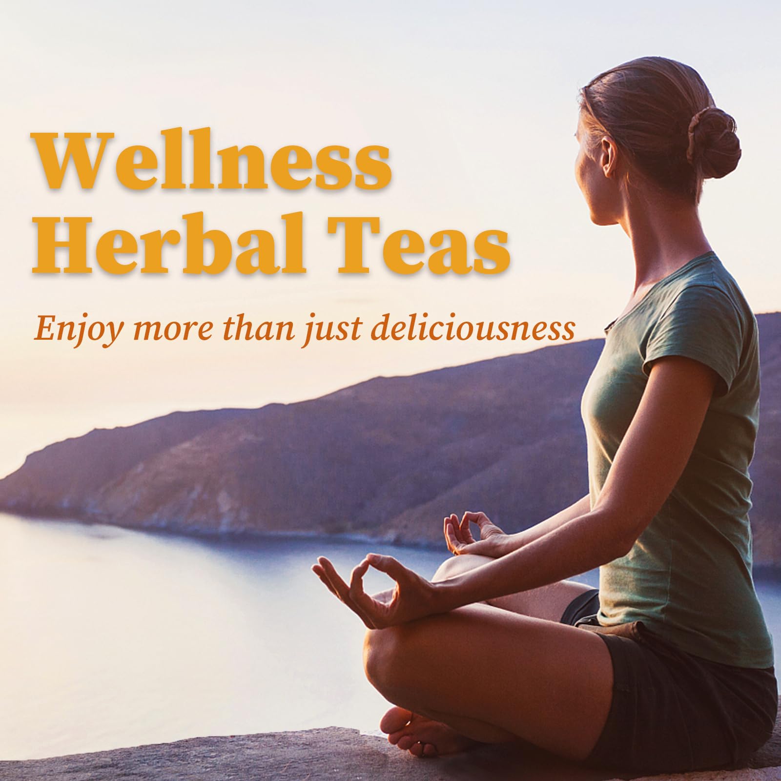 FullChea Fennel Tea Bags, 30 Teabags (4g/bag) - Premium Whole Seeds | Non-GMO | Caffeine-free | Helps Improve Digestion & Immune System