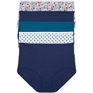 Felina Cotton Modal Brief Underwear 5-Pack