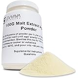 Malt Extract Agar Powder 100 Grams - Evviva Sciences - Make Over 100 Agar Petri Dishes - Premium Performance - Excellent for 