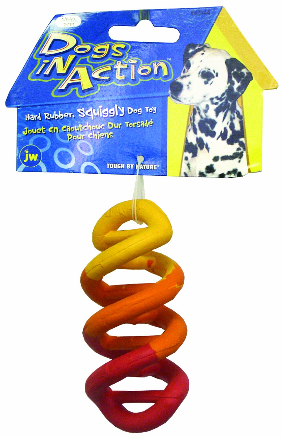 JW Pet Company Dogs iN Action Dog Toy, Small (Colors Vary)
