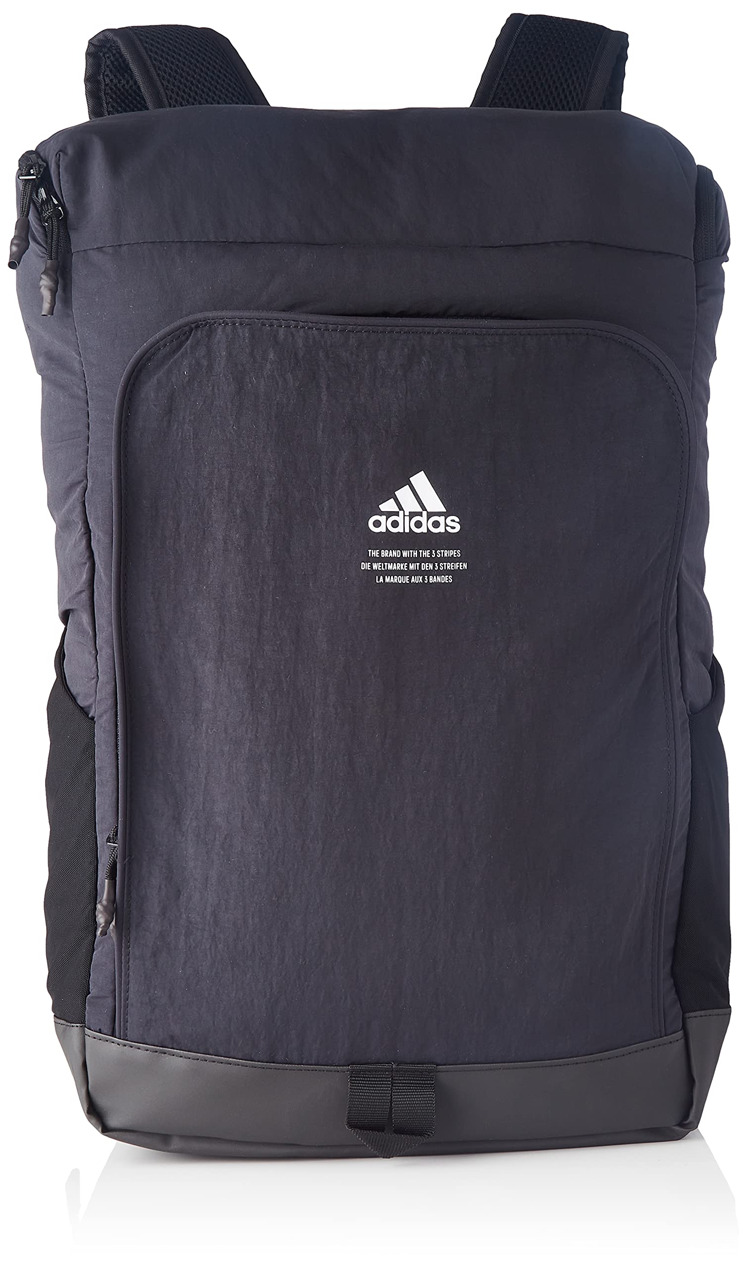 Adidas Unisex Thermoplastic Elastomers Cl Bp Boxy Backpack (Black)