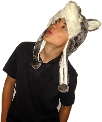 wolf beanie hat