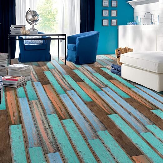 Amazon Com Nesee 3d Floor Stickers Self Adhesive Simulated