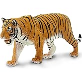 Safari Ltd. Siberian Tiger Figurine - Realistic 10.5" Figure - Educational Toy for Boys, Girls and Kids Ages 1+