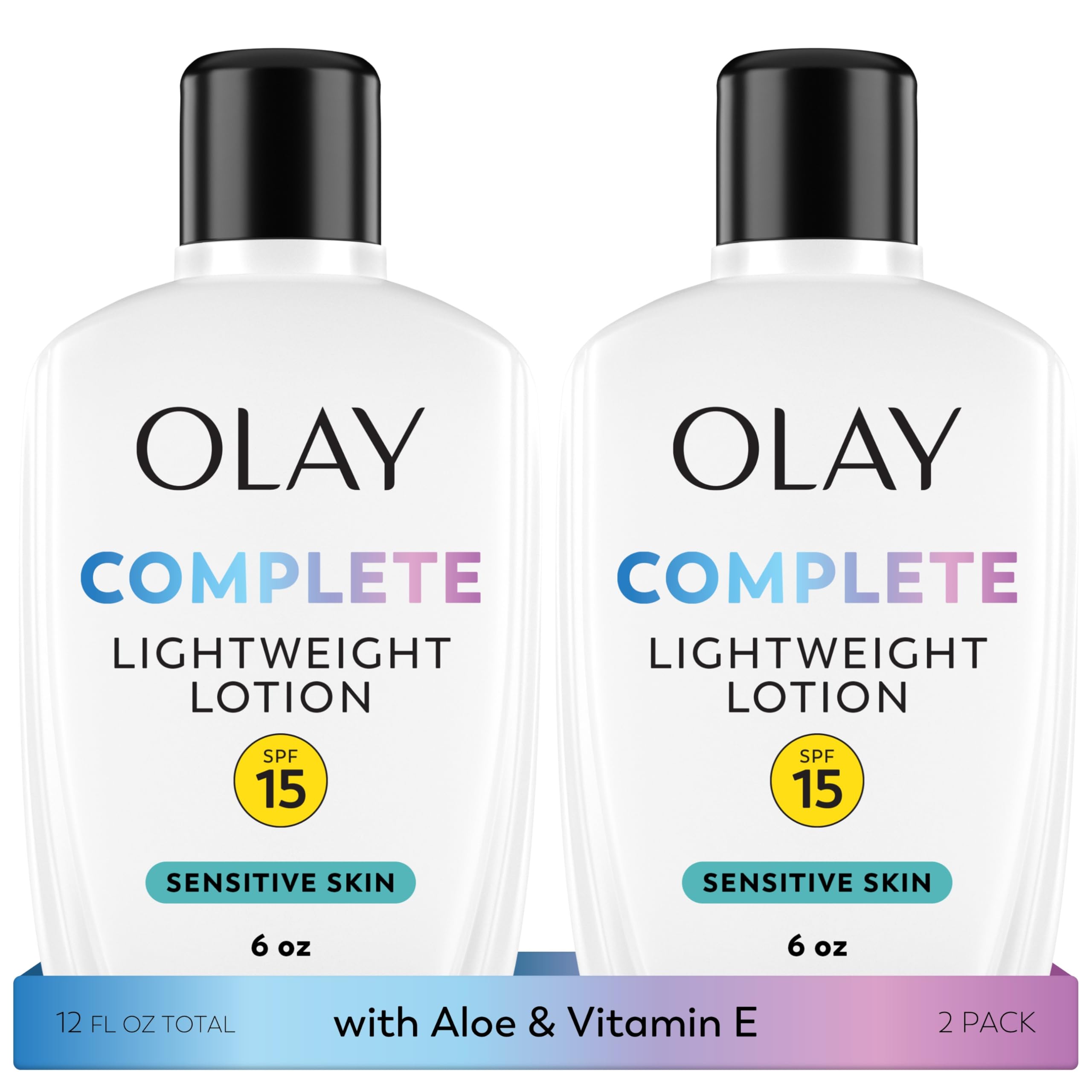 Photo 1 of ****ONLY ONE****Olay Complete Lotion Moisturizer with SPF 15 Sensitive, 6.0 oz each, 2-pack