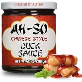 Ah-So Duck Sauce 10 oz Jar &ndash; Sweet &amp; Tangy Chinese-Style Dipping Sauce for Egg Rolls, Wontons &amp; Appetizers; Great Glaze for Chicken, Pork &amp; Wings.