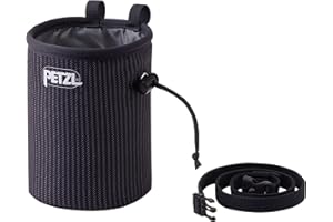 Petzl BANDI Chalk Bag - Round Chalk Bag for Gym, Sport, and Trad Climbing