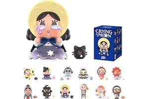 POP MART Crybaby Crying to The Moon Series Figures, Crybaby Blind Box Figures, Random Design Action Figures Collectible Toys 