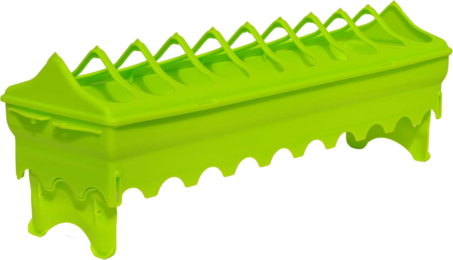 Supa Anti-Perching Chicken Trough Feeder, 50 cm, With Extendable Legs, Suitable For Larger Poultry And Game Birds, Made In The UK. - Image 5