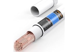 SONNLER Mild Steel TIG Welding Rod ER70S-6 Welding Filler Rod 3/32" x 16" 5LB, Low Splatter Corrosion Resistance, TIG welding accessories