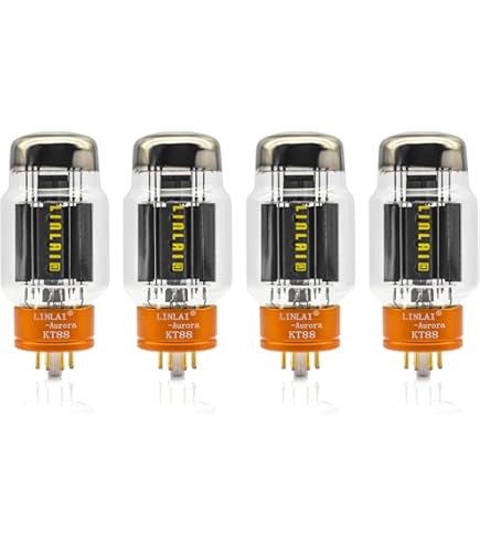 Amazon.com: Genalex Gold Lion KT88 Power Vacuum Tube, Platinum