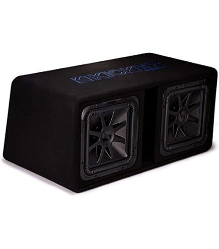 カーオーディオ Kicker Solo-Baric VL7S122 Amazon.com: KICKER 44L7S124 Car Audio Solo-Baric 12 Square L7 Dual