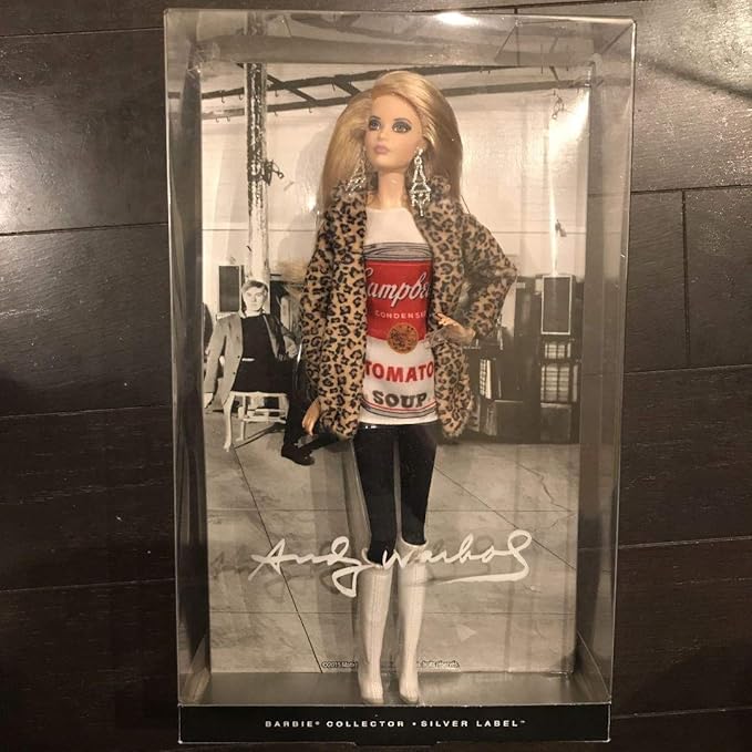Amazon バービー人形 アンディウォーホル コラボ 人形 ドール おもちゃ