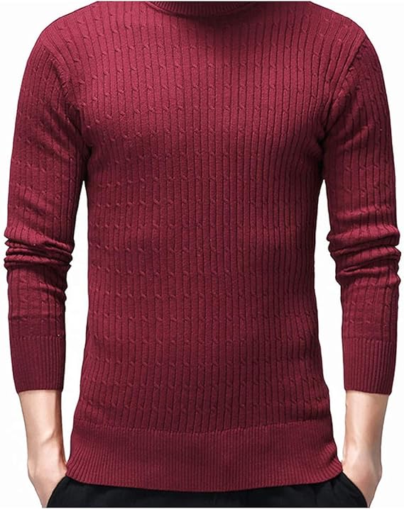 Amazon Co Jp グレーメンズプルオーバーセーター秋冬コットンタートルネックセーター男性スリム服カジュアル長袖クリスマス服 赤 Xl 服 ファッション小物 Amazon Co Jp グレーメンズプルオーバーセーター秋冬コットンタートルネックセーター男性スリム服カジュアル長袖クリスマス服 赤 Xl 服 ファッション小物