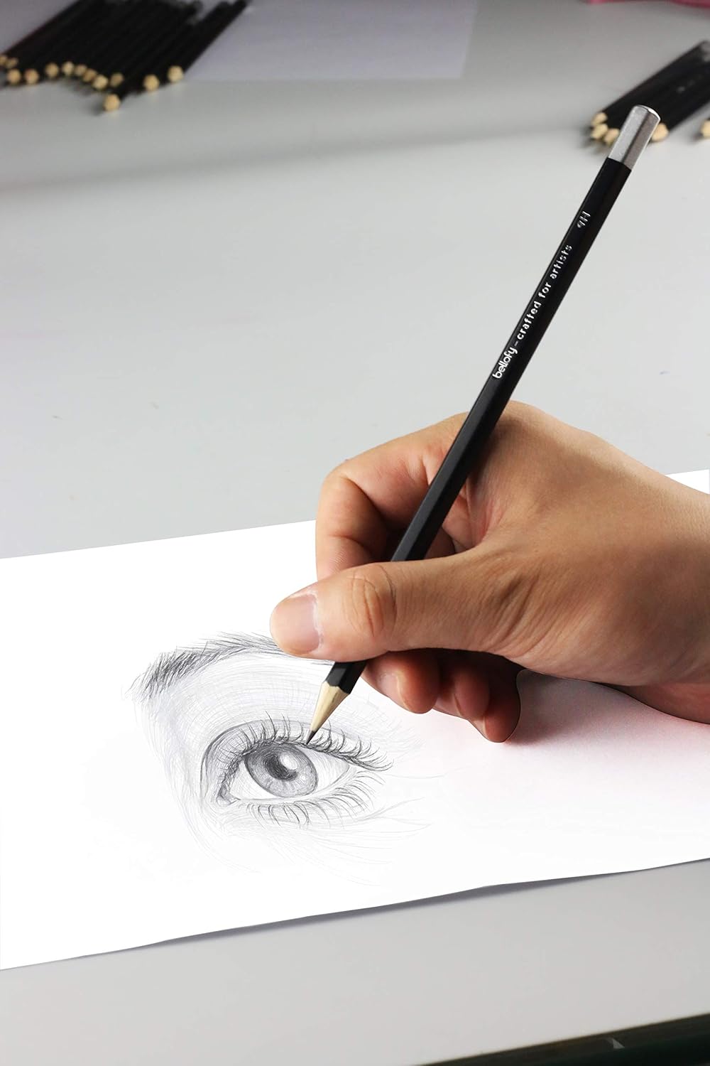 2b 7b 9b 4b Hb Bellofy 12 Drawing Pencils Precision Graphite Pencils For Adults Kid Artists 6b 5b F 3b Art Pencils Sketch Travel Set Artists Drawing Kit 8b H B