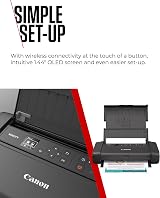 Canon MAXIFY BX110 Compact Printer Wireless USB C Battery view 5