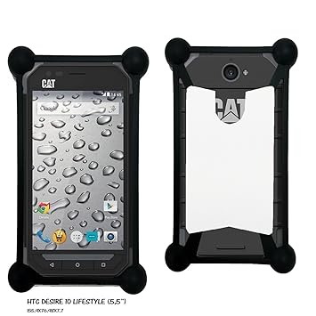 Case Industry Caterpillar CAT S30 - Blanc Purity Collection Exception Skin- Kunstleder Case Lederoptik Case Hülle Schutzhülle