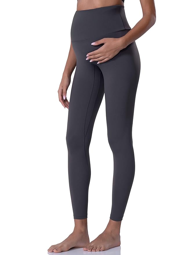 Buy POSHDIVAH Women's Maternity Leggings Over The Belly Pregnancy Yoga